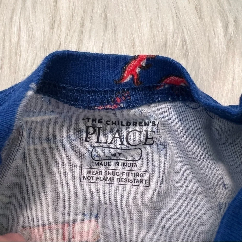 The Children's Place Sleep T-Shirt Blue Numbers